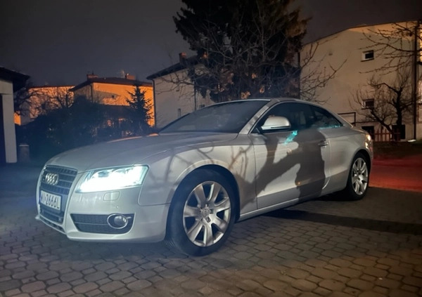 Audi A5 cena 49000 przebieg: 168000, rok produkcji 2009 z Siedlce małe 254